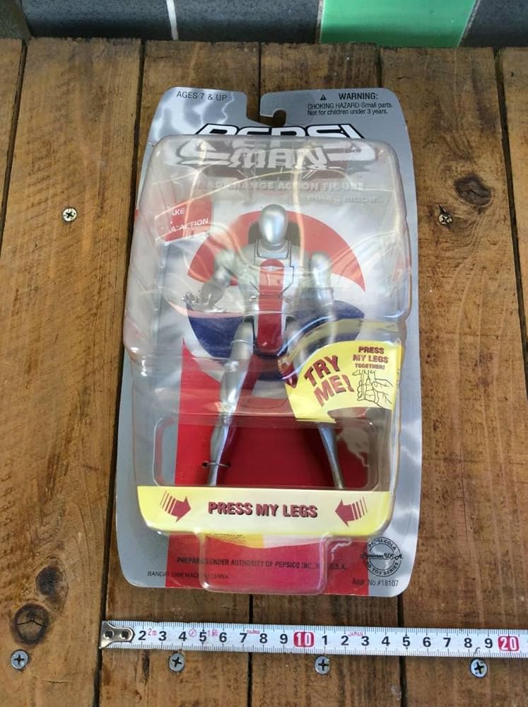 PEPSIMAN フィギュア アクション バンダイ ペプシマン アクションフィギュア 未開封 | ROBOTROBOT